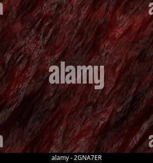 Crosta di sangue grevelly texture illustrazione 3D Foto Stock