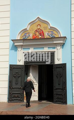 Monastero di Ciuflea nel centro della città di Chisinau Foto Stock