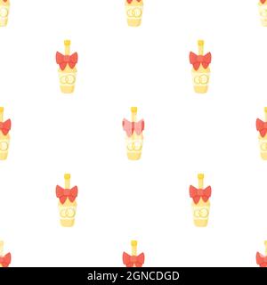 Champagne pattern texture sfondo senza giunture ripetizione sfondo geometrico vettore Illustrazione Vettoriale