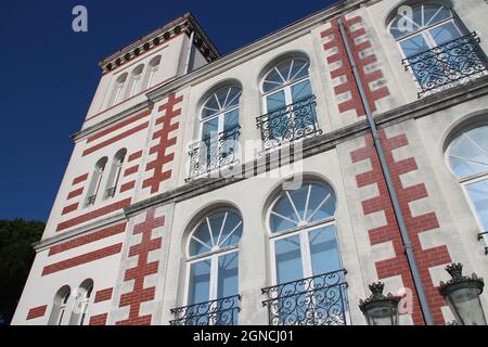 casa natale di jules verne a nantes in francia Foto Stock