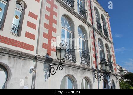 casa natale di jules verne a nantes in francia Foto Stock