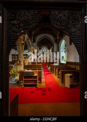 t Martins Church, Glandford, Norfolk, Inghilterra Foto Stock