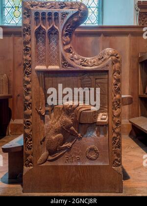 t Martins Church, Glandford, Norfolk, Inghilterra Foto Stock