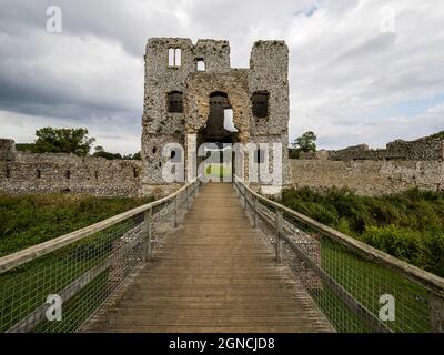 Castello di Baconsthorpe, Norfolk, Inghilterra Foto Stock