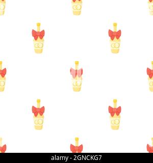 Champagne pattern texture sfondo senza giunture ripetizione sfondo geometrico vettore Illustrazione Vettoriale