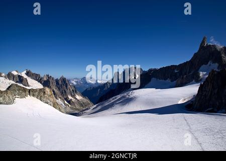 Mont Blanc Foto Stock