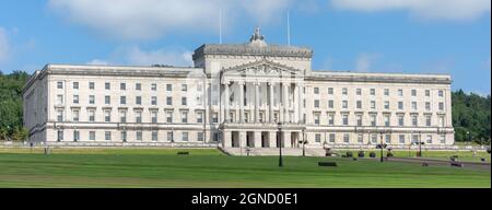 Parlamento dell'Assemblea dell'Irlanda del Nord (Storemont) Building, Storemont, City of Belfast, Irlanda del Nord, Regno Unito Foto Stock