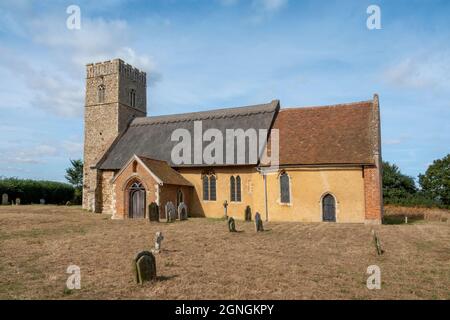 Chiesa di San Giovanni Battista, Butley, Suffolk, Inghilterra Foto Stock