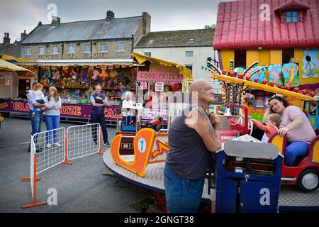 Masham Sheep Fair 2021 North Yorkshire Inghilterra Foto Stock