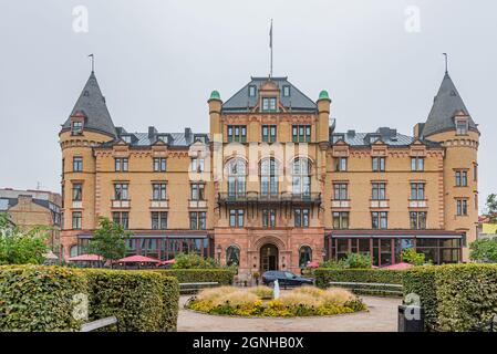 Il Grand Hotel è un albergo di lusso di cento anni nel centro di Lund, Svezia, 11 settembre 2021 Foto Stock