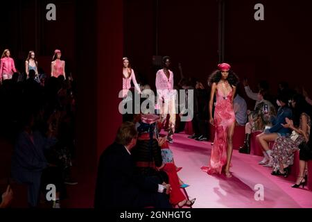 PISTA BLUMARINE SS22 durante la settimana della moda di Milano il 2021 settembre - Milano, Italia. 23/09/2021 Foto Stock