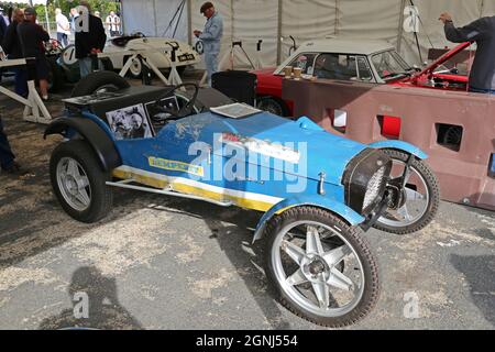 Cannon Sporting Trials Car (1972), Stirling Moss Tribute, 12 settembre 2021, Brooklands Museum, Weybridge, Surrey, Inghilterra, Regno Unito, Europa Foto Stock