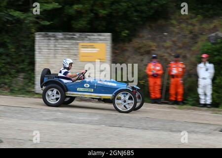 Cannon Sporting Trials Car (1972), Stirling Moss Tribute, 12 settembre 2021, Brooklands Museum, Weybridge, Surrey, Inghilterra, Regno Unito, Europa Foto Stock