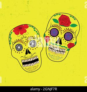 Dia De los Muertos Illustrazione Vettoriale