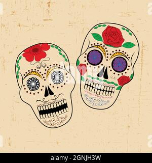 Dia De los Muertos Illustrazione Vettoriale