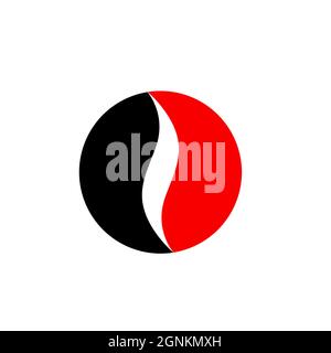 Design astratto del logo Budiness. Illustrazione Vettoriale