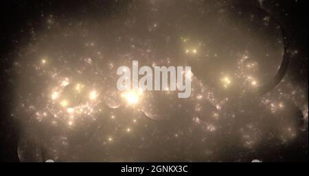 Abstract illustrazione frattale utili come uno sfondo Foto Stock