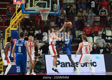 21 Giancarlo Ferrero OpenJobMetis Varese OpenJobMetis Varese vs Germani Brescia Championship First Day LBA Italy 2020/21 September 26, 2021 Enerxenia Arena Varese. Foto Stock