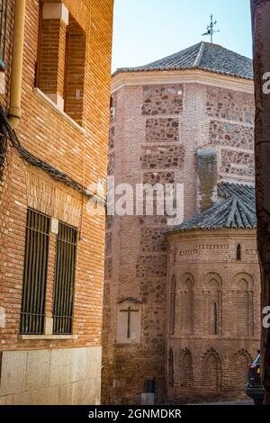 Angoli della città di Toledo. Febbraio 2019 Spagna Foto Stock