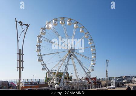 The Big Wheel in Kiddieland Amusements, Castle Erin Road, Portrush (Port Rois), County Antrim, Irlanda del Nord, Regno Unito Foto Stock