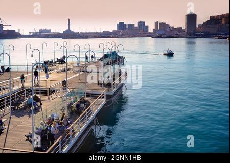 Il museo del mare. Galata Museo del Mare. Il Porto Antico di Genova (italiano, Genova) Italia Italy Foto Stock