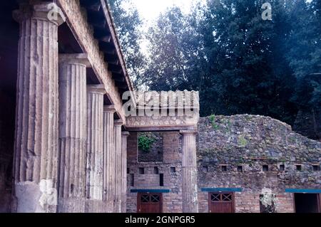 La Casa dei Vettii a Pompei, Italia. Foto Stock
