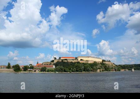 Fortezza di Petrovaradin sul Danubio a Novi Sad, Serbia Foto Stock