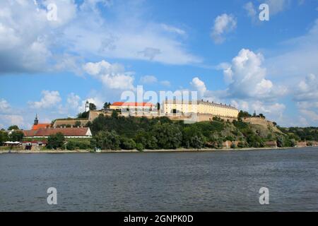 Fortezza di Petrovaradin sul Danubio a Novi Sad, Serbia Foto Stock