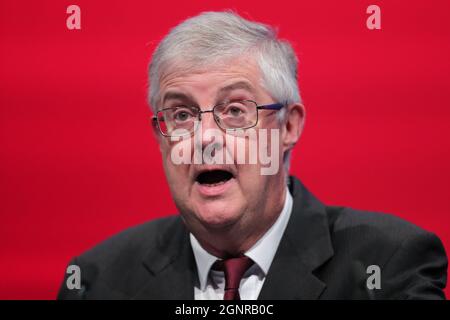 MARK DRAKEFORD, 2021 Foto Stock