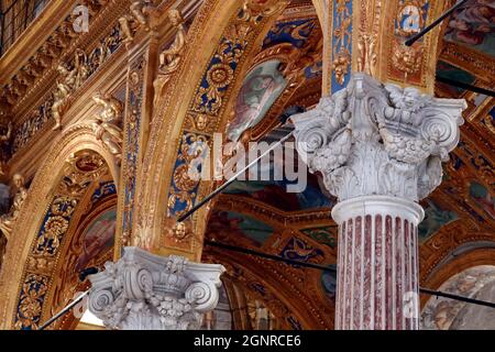 La Basilica della Santissima Annunziata del Vastato. Capitale. Genova. Italia. Foto Stock