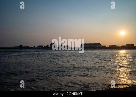 Felixstowe Ferry Suffolk in Inghilterra Foto Stock