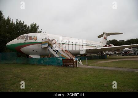 Vickers 1103 VC10, Sultano dell'Oman 1964, Brookland Museum, Weybridge, Surrey, Inghilterra Foto Stock