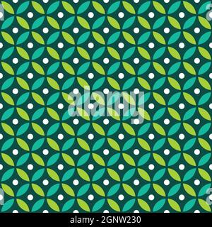 Sfondo del modello di carta da imballaggio di Natale senza cuciture Illustrazione Vettoriale