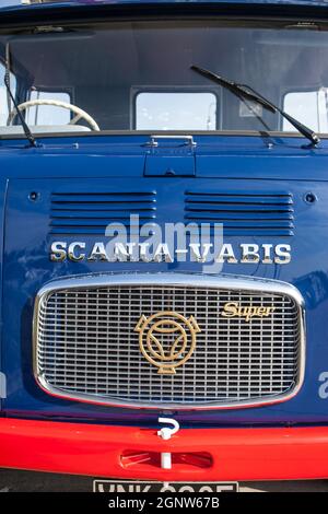 Griffin Gathering, Ipswich 2014 Scania, veicoli HGV d'epoca Foto Stock