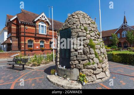 Inghilterra, Hampshire, Alton, Memoriale della prima Guerra Mondiale e Museo Alton Foto Stock