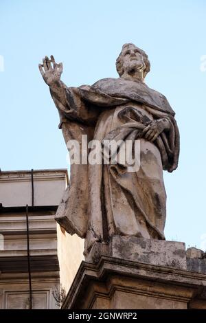 Beato Gioacchino Piccolomini di Andrea Fucigna, chiesa di San Marcello al corso a Roma Foto Stock