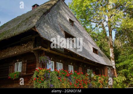 Rankmühle storica vicino a St.Märgen nella Foresta Nera, Germania Foto Stock