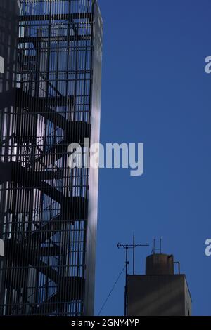 Immagine grattacieli di Roppongi 1-chome. Luogo di tiro: Area metropolitana di Tokyo Foto Stock