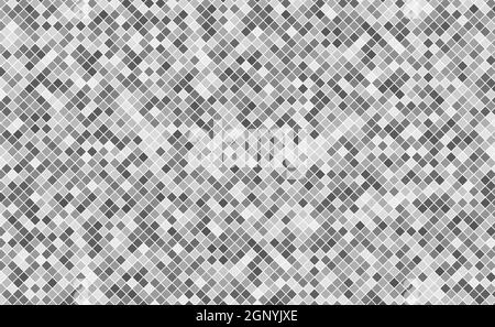 Astratto sfondo grigio da rombi di diversi colori - vettore illustrazione Foto Stock