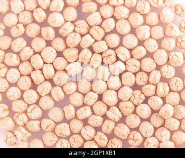 Sfondo di mucchi di bambini di grano intero pallido Foto Stock