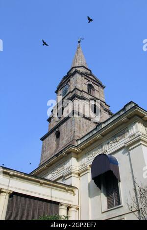 Chiesa di San Giovanni nel distretto BBD Bagh di Kolkata, India Foto Stock