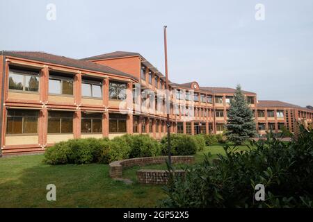 Scuola in Malesnica zona residenziale, Zagabria, Croazia Foto Stock