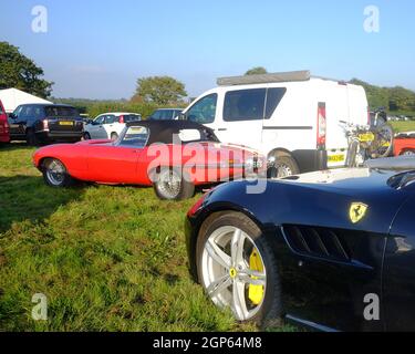 Settembre 2021 - Goodwood Revival gara Foto Stock