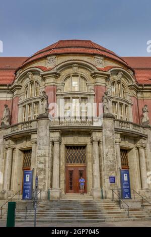 Museum fuer Voelkerkunde, Rothenbaumchaussee, Amburgo, Germania Foto Stock