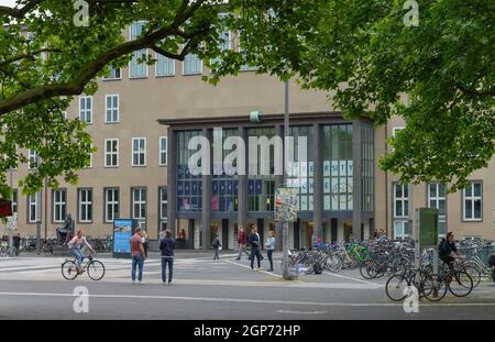 Università di Colonia, edificio principale, Albertus-Magnus-Platz, Lindenthal, Colonia, Renania settentrionale-Vestfalia, Germania Foto Stock
