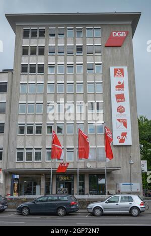 Trade Union House, Hans-Boeckler-Platz, Colonia, Renania settentrionale-Vestfalia, Germania Foto Stock