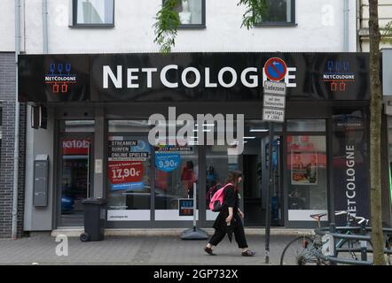 NET Cologne, Venloer Strasse, Ehrenfeld, Colonia, Renania settentrionale-Vestfalia, Germania Foto Stock