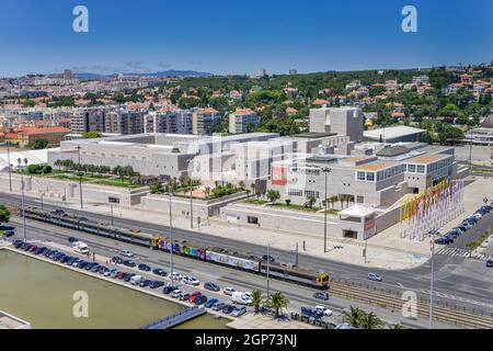 Museu Colecao Berardo Museo d'Arte, Belem, Lisbona, Portogallo Foto Stock