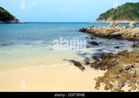 Dream Beach Ya Nui Beach, Phuket, Thailandia Foto Stock