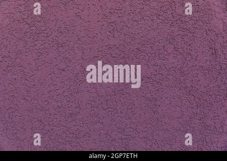 La struttura della parete è di colore malva scuro Foto Stock